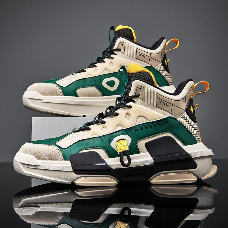 Men's High-top Fashion Casual Board Shoes | Confetti Living