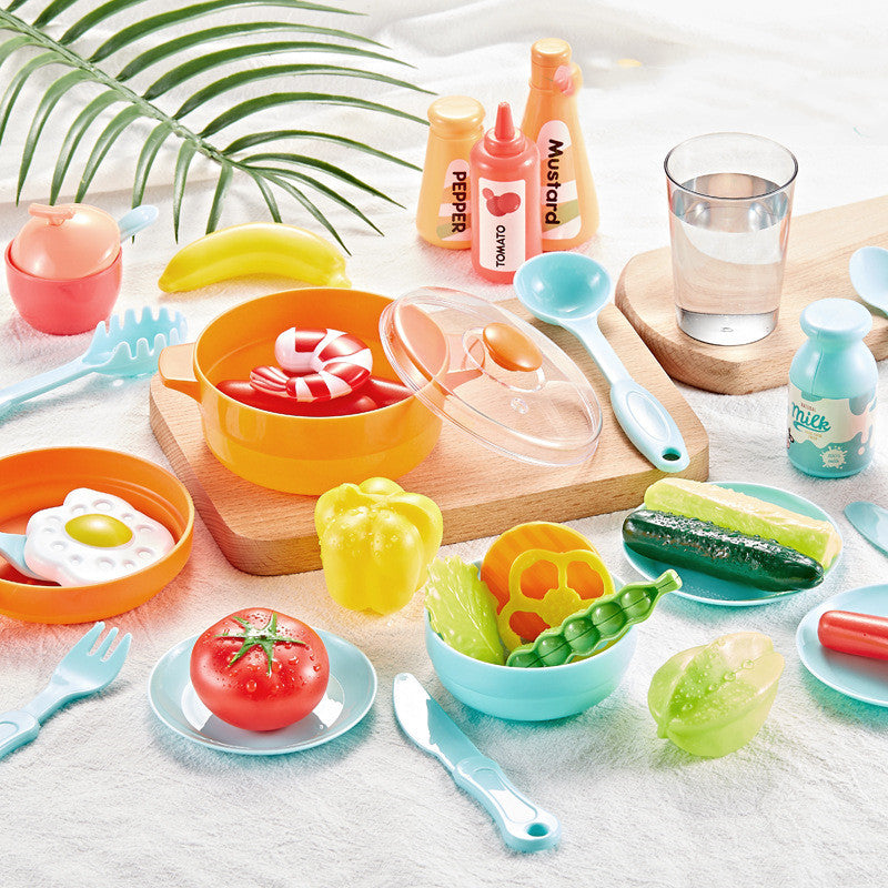 Children's Cooking Kitchen with Light And Sound Effects | Confetti Living