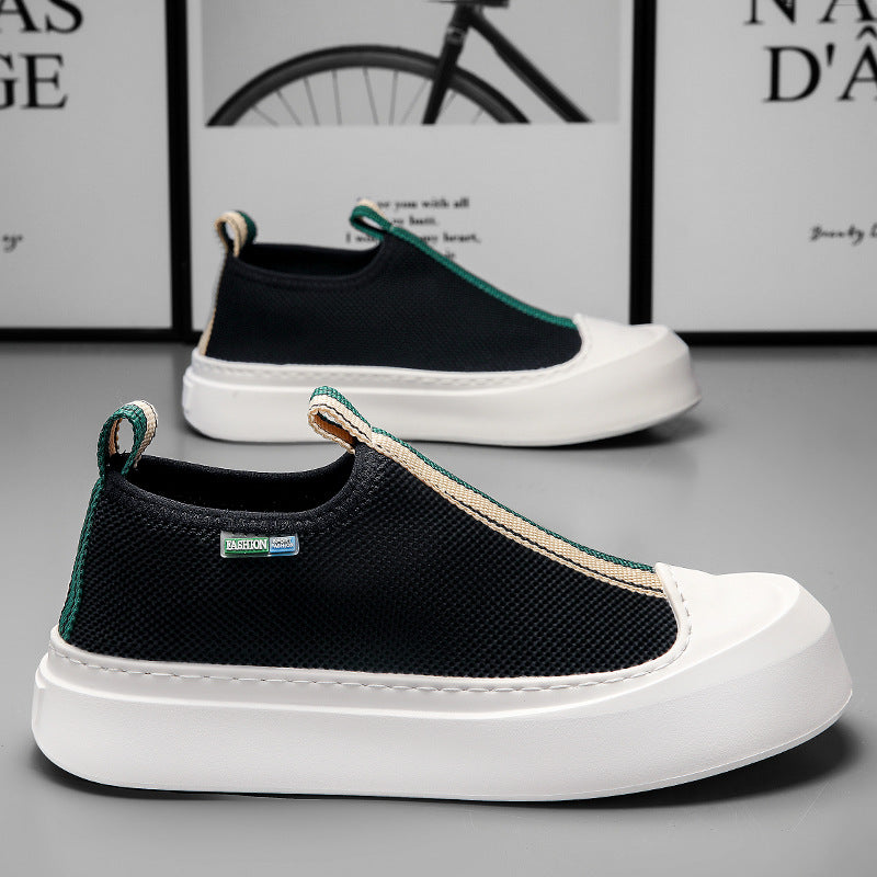 Men's Fashionable Woven Mesh Loafers | Confetti Living