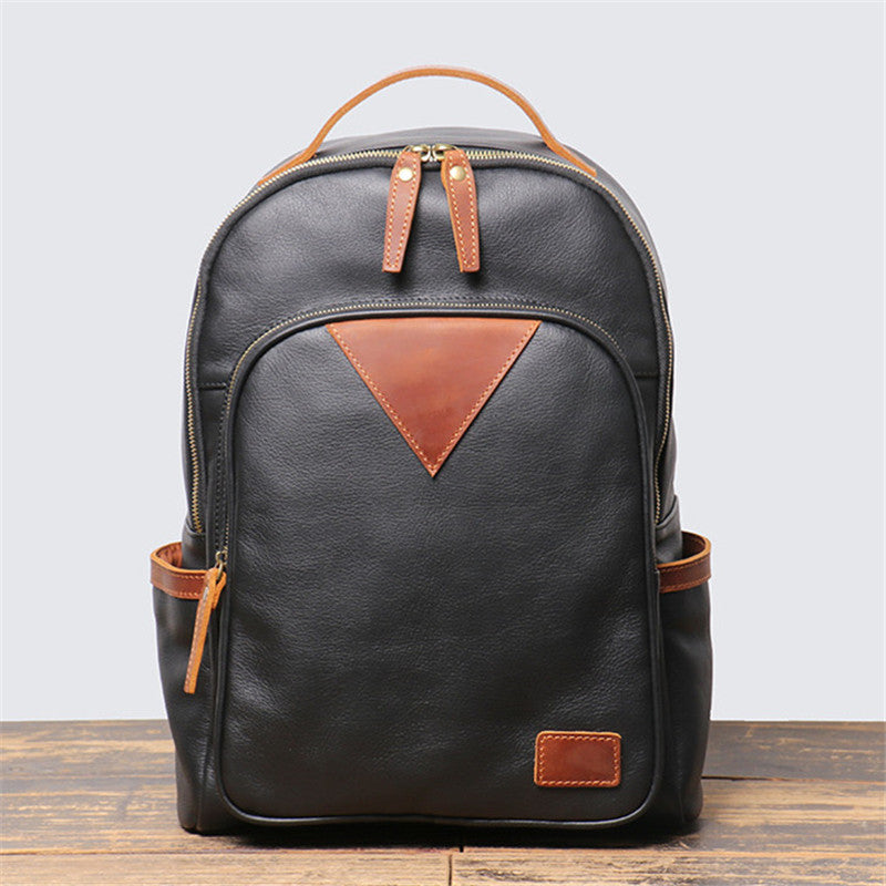 British Retro Leather Backpack | Confetti Living