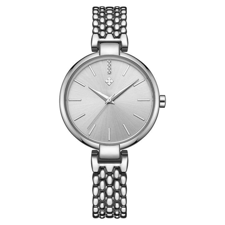 Women's Quartz Watch in Silver | Confetti Living