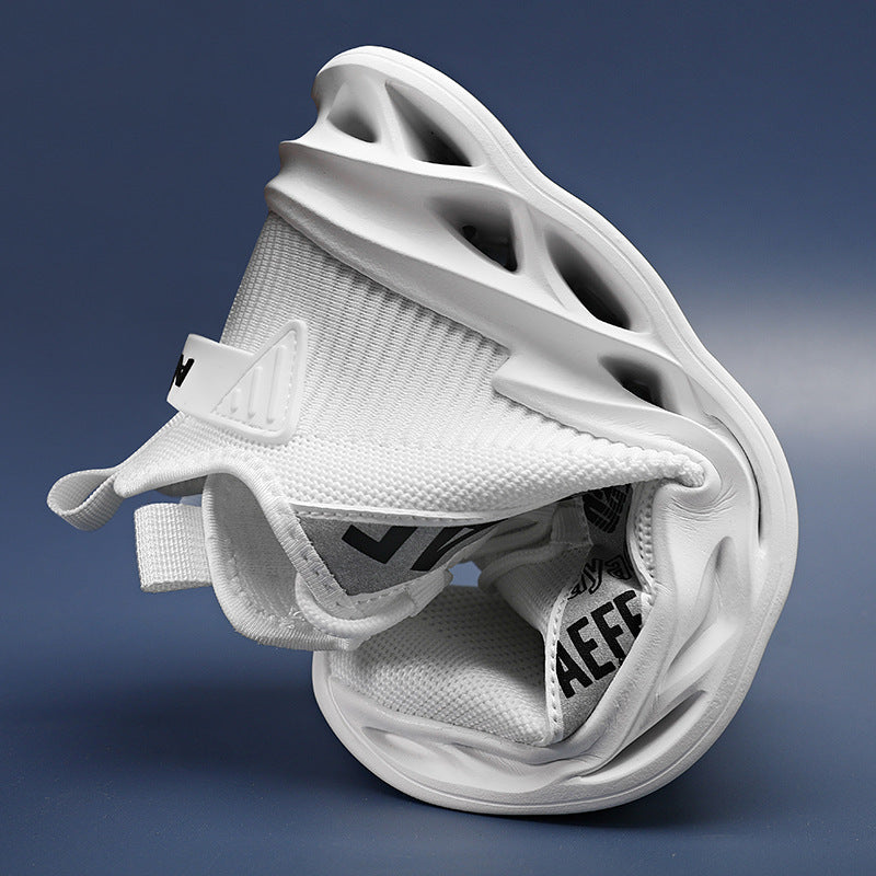 Men's Reflective Flyknit Sneakers | Confetti Living