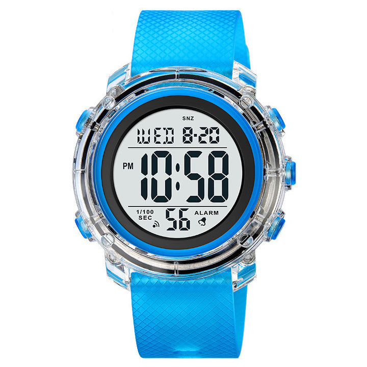 Men's And Women's Electronic Multifunctional Watch in Blue | Confetti Living