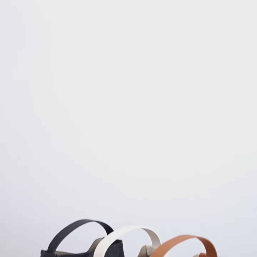 Women's Luxury Vintage Leather Commuter Handbag showing a product video | Confetti Living