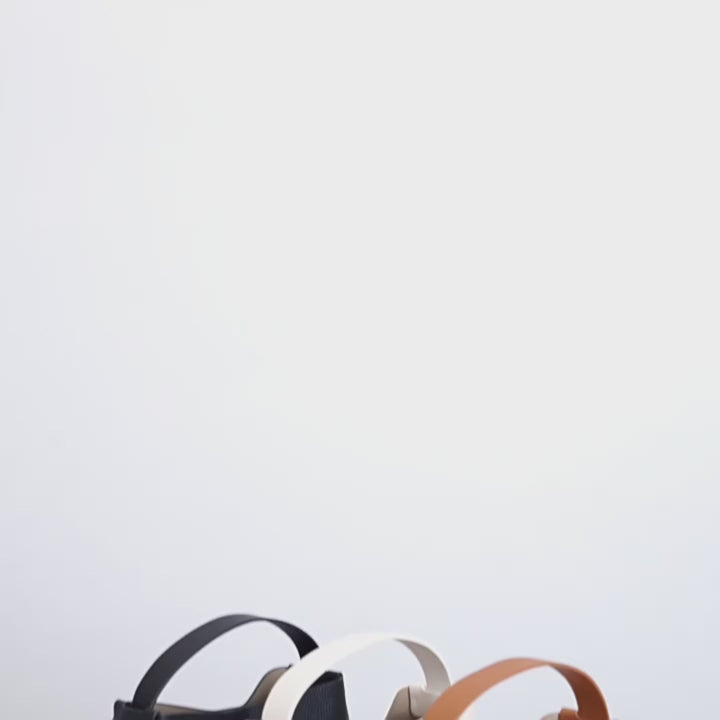 Women's Luxury Vintage Leather Commuter Handbag showing a product video | Confetti Living