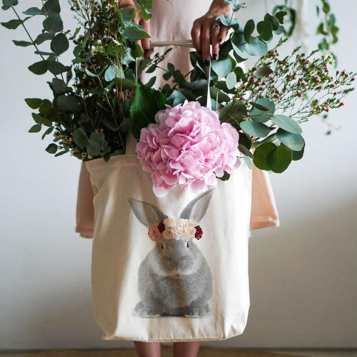 Canvas Tote Bag BUNNY | Confetti Living