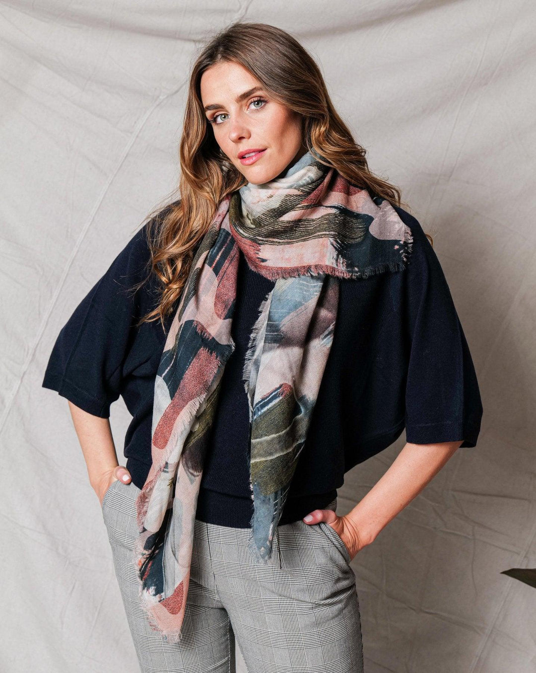 Merino Wool Scarf CAMO | Confetti Living