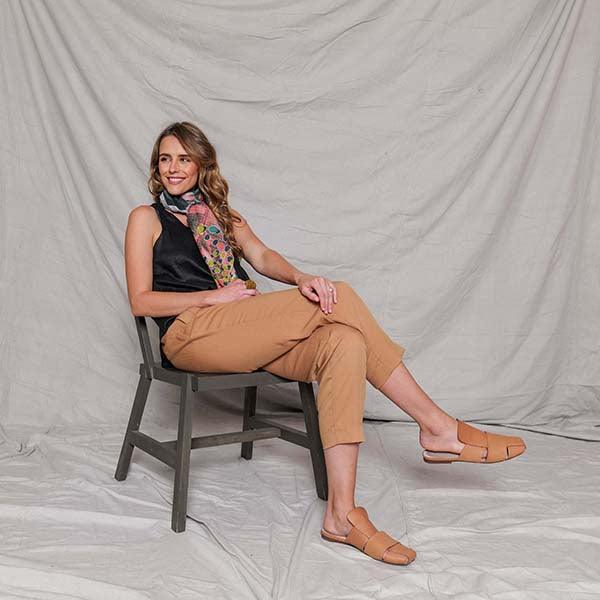 Silk Cotton Scarf CULTIVATE | Confetti Living