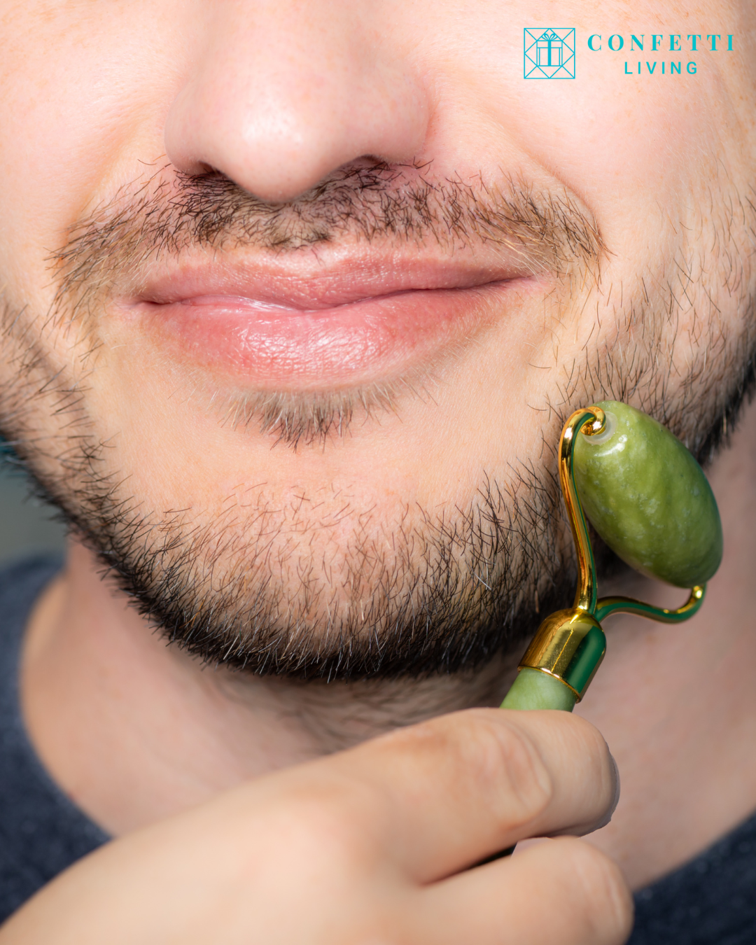 Luxury Aventurine Face Roller and Gua Sha Set | Confetti Living