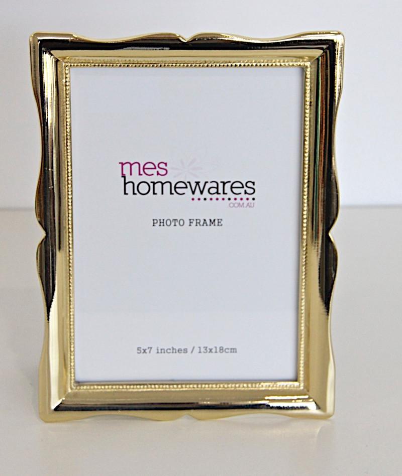 Photo Frame - Angelic Fluted Gold | Confetti Living