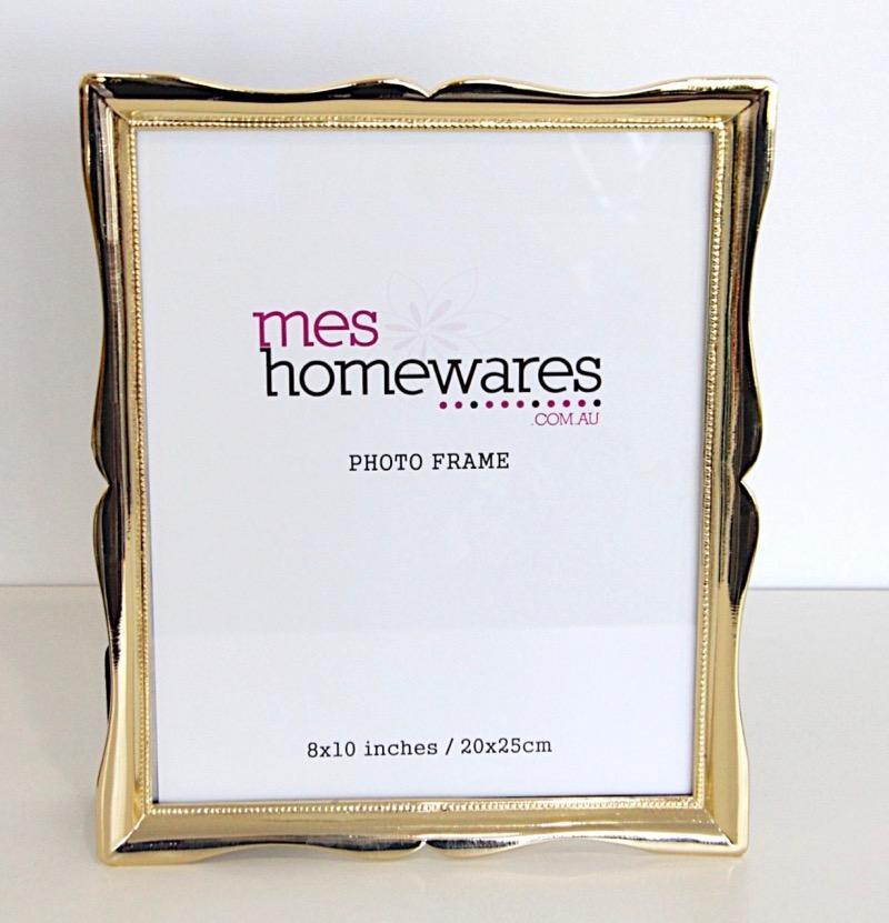 Photo Frame - Angelic Fluted Gold | Confetti Living