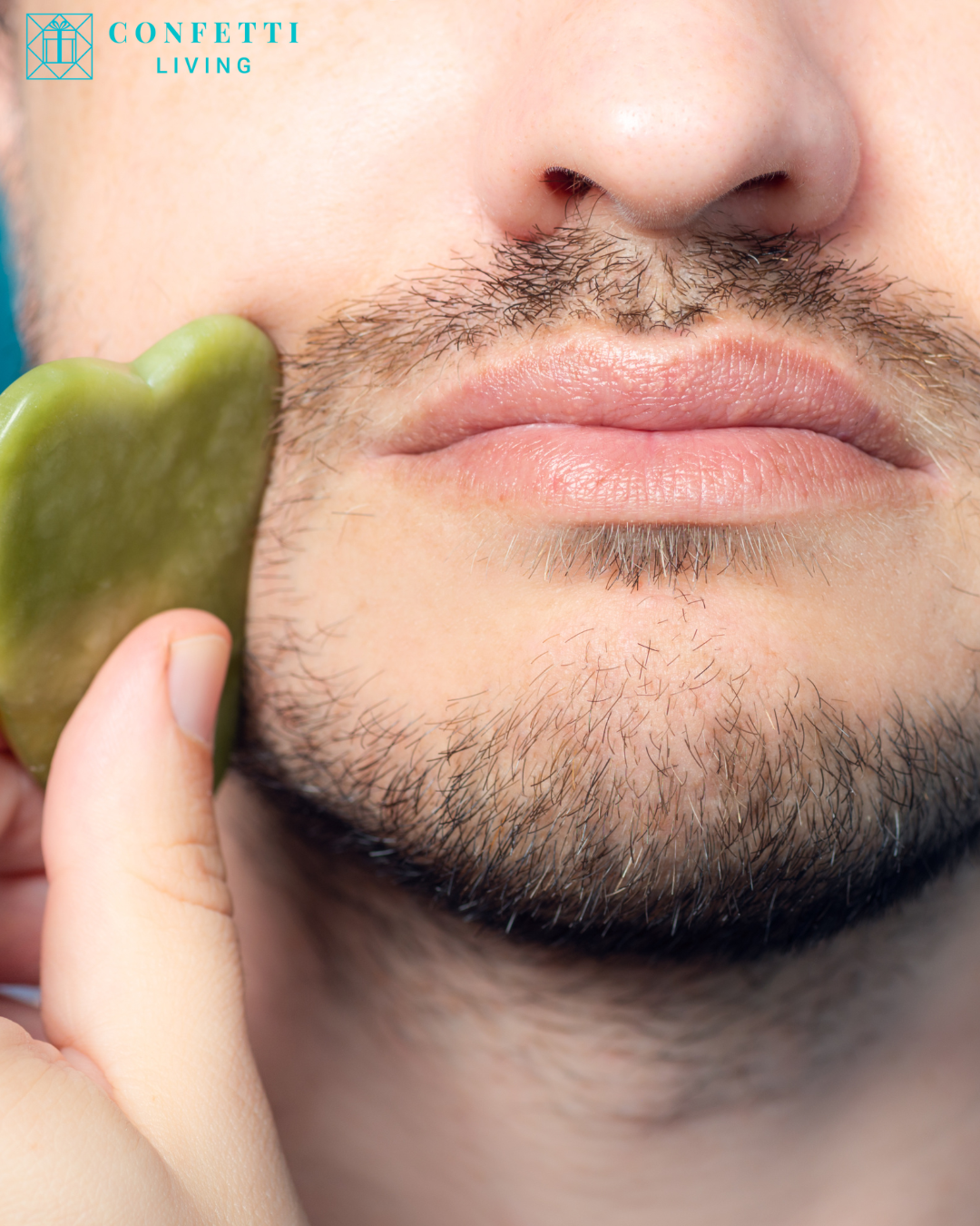 Luxury Green Jade Roller and Gua Sha Set | Confetti Living