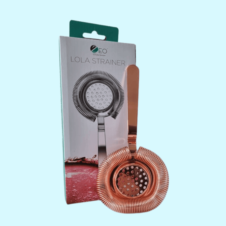 Bar Tools Lola Cocktail Strainer Copper | Confetti Living