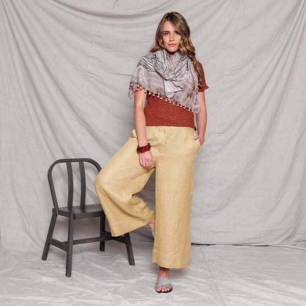 Silk Cotton Scarf NIGHT | Confetti Living