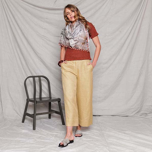 Silk Cotton Scarf NIGHT | Confetti Living