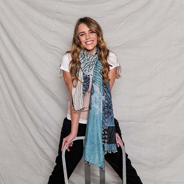 Silk Cotton Scarf NOON | Confetti Living