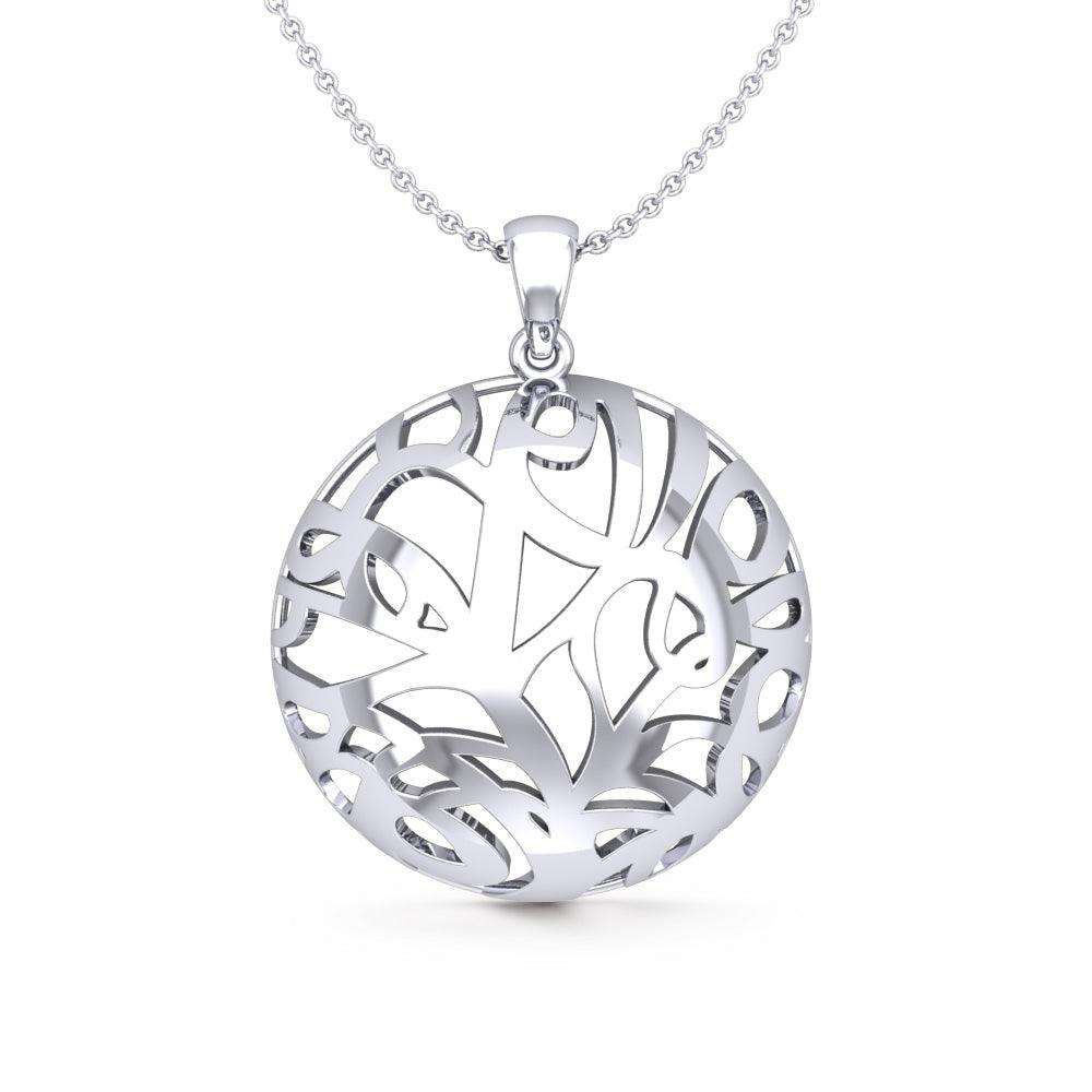 Sacred Tree Dome Pendant 2.5cm | Confetti Living