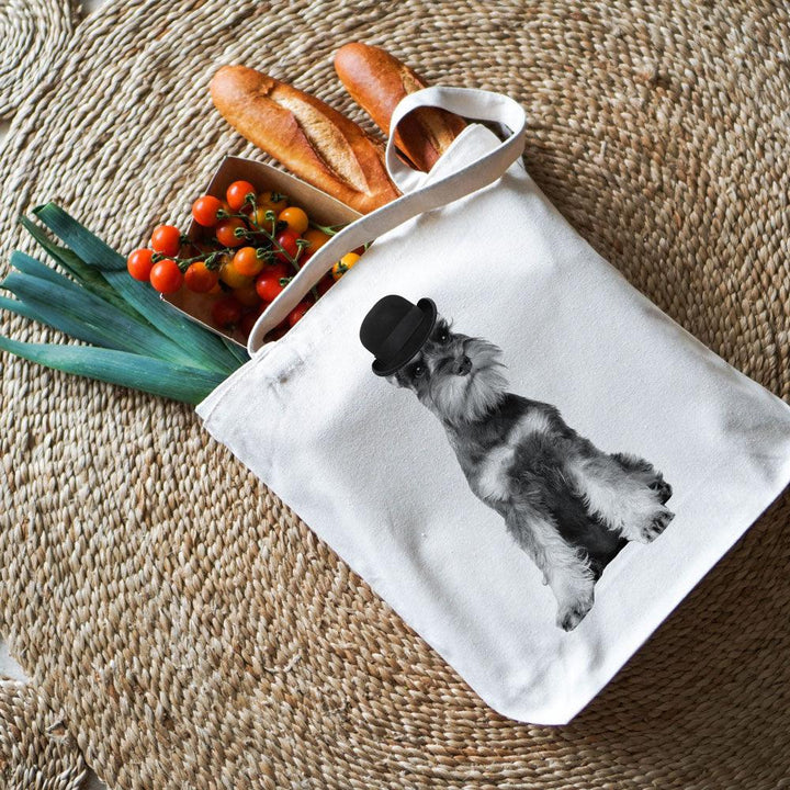 Canvas Tote Bag SCHNAUZER | Confetti Living