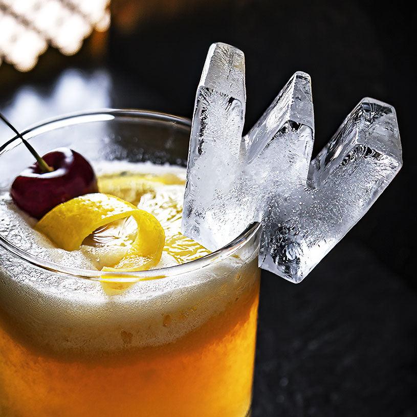 Drinks Plinks Letter W Silicone Ice Tray | Confetti Living