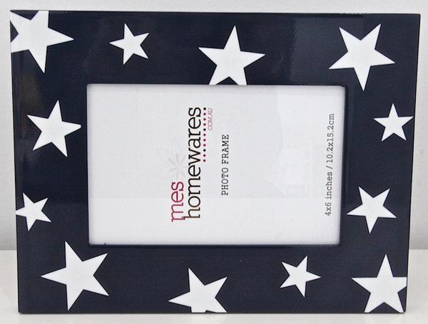 Photo Frame - White Stars | Confetti Living