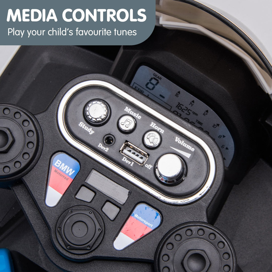 Kahuna BMW Hp4 Race Kids Ride-on Motorbike In Blue