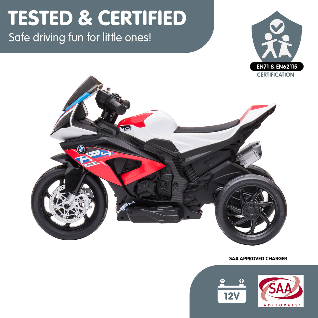 Kahuna BMW Hp4 Race Kids Ride-on Motorbike In Red