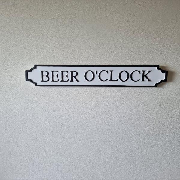 Wall Decor Sign - Beer O'Clock | Confetti Living