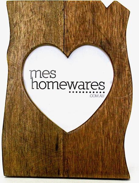 Photo Frame Wooden Heart | Confetti Living