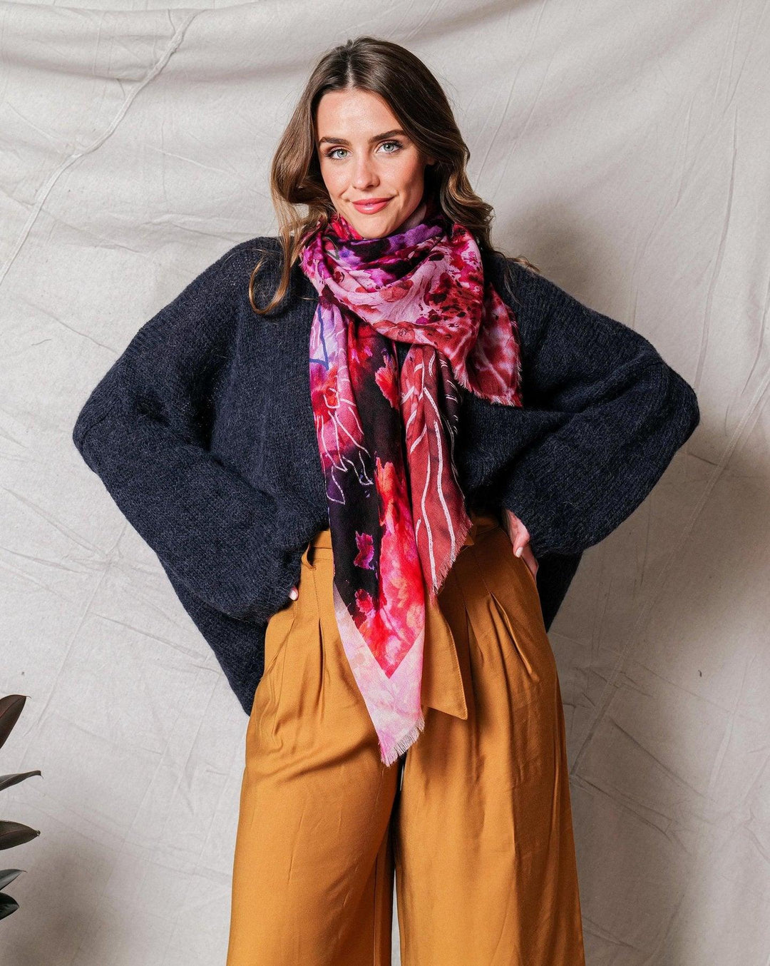 Merino Wool Scarf YESTERDAY | Confetti Living