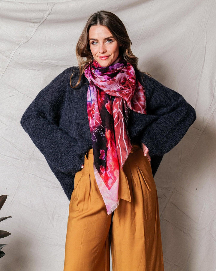 Merino Wool Scarf YESTERDAY | Confetti Living