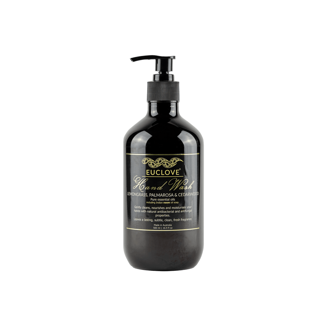 Natural Hand Wash Lemongrass, Palamrosa and Cedarwood 500ml | Confetti Living