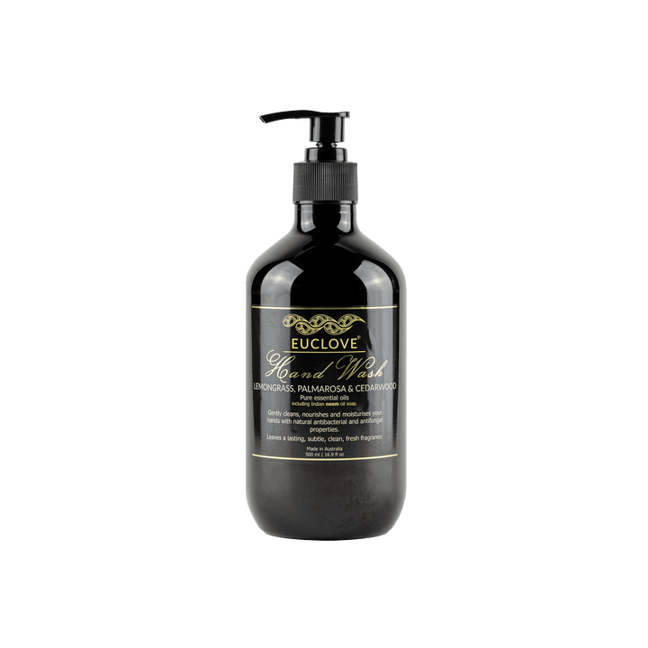 Natural Hand Wash Lemongrass, Palamrosa and Cedarwood 500ml | Confetti Living