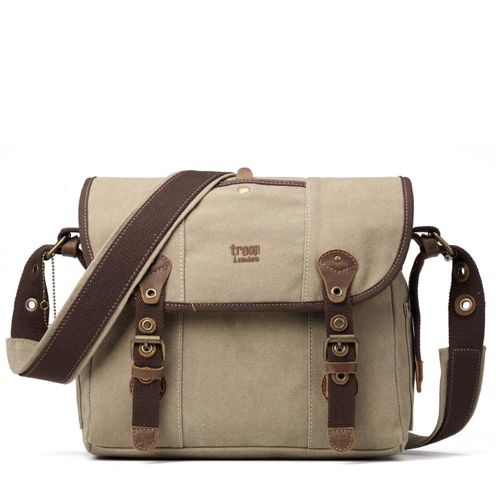 Troop London Dalton Washed Stone Satchel Bag | Confetti Living