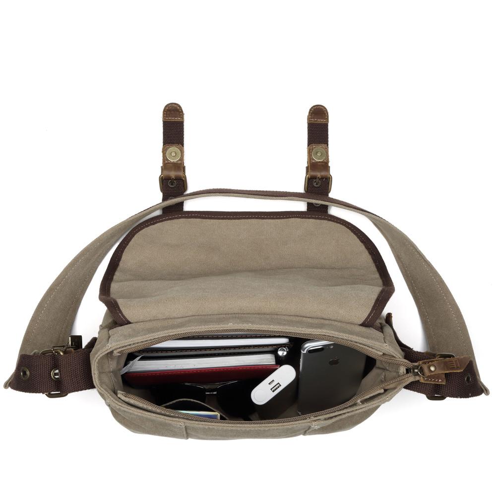 Troop London Dalton Washed Stone Satchel Bag | Confetti Living