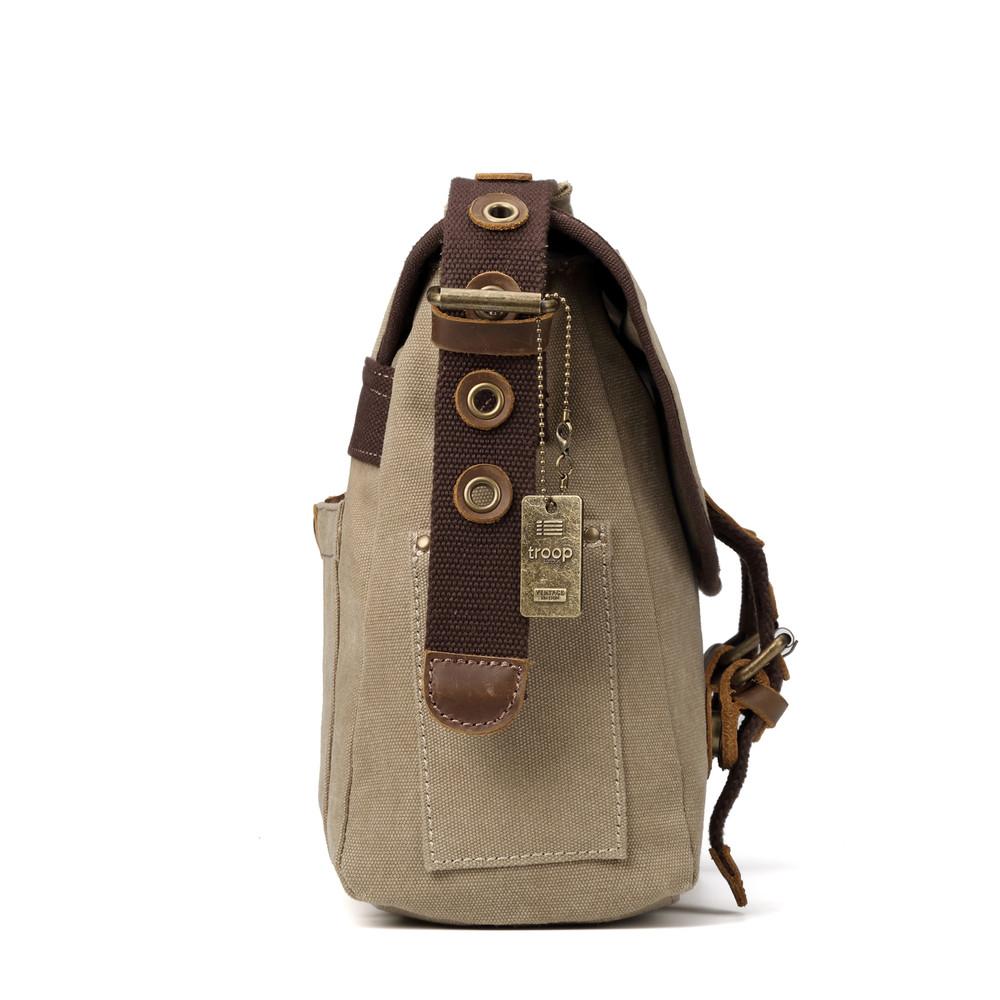 Troop London Dalton Washed Stone Satchel Bag | Confetti Living