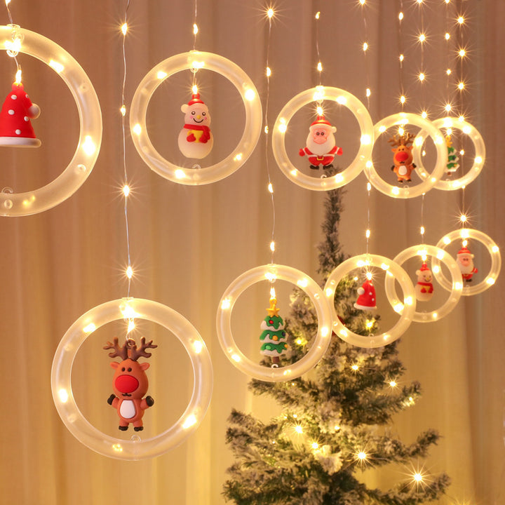 Christmas Window Decoration LED String Lights | Confetti Living