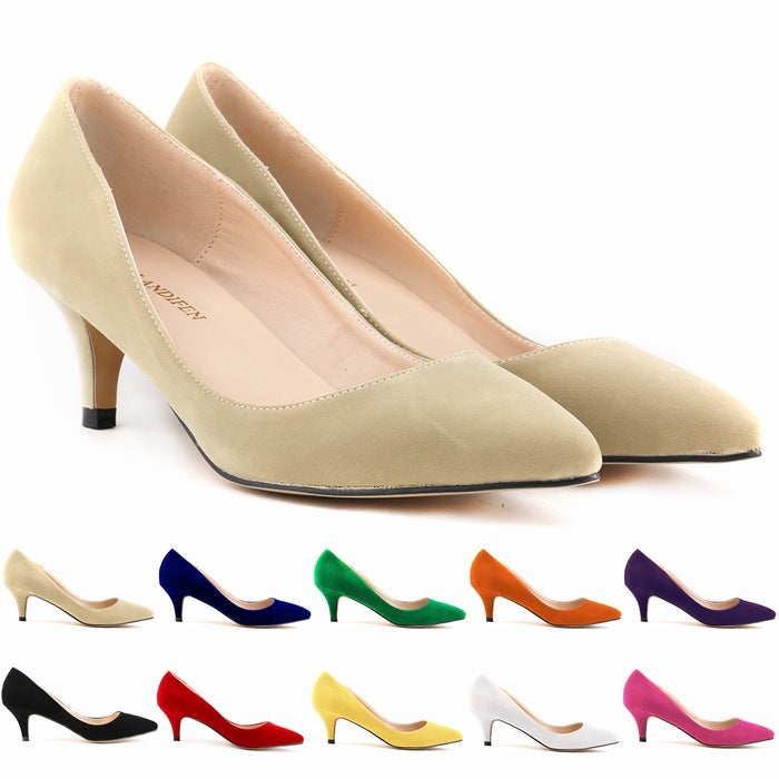 Women's Fashion Low-cut Stiletto Heel Shoes | Confetti Living
