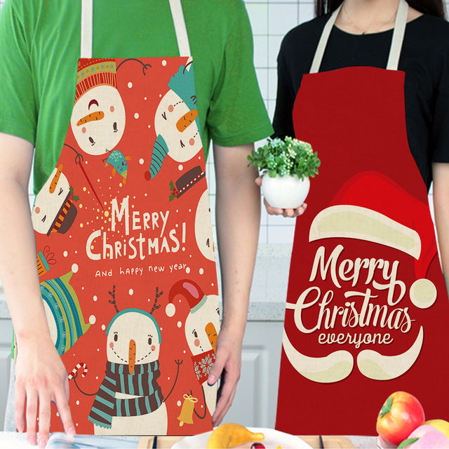 Christmas Design Kitchen Aprons | Confetti Living