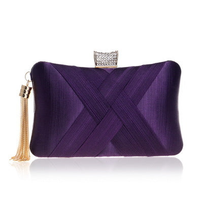 Women's Tassel Clutch Bag