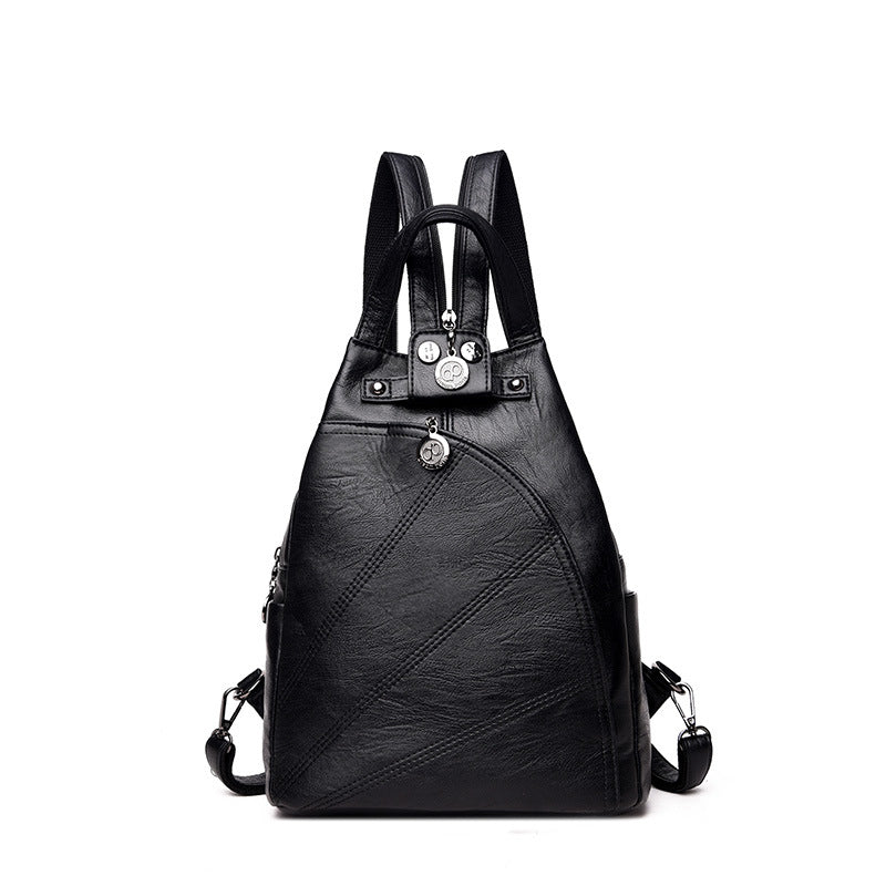 Soft Leather Anti-theft Backpack | Confetti Living