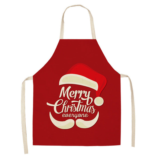 Christmas Design Kitchen Aprons showing Merry Christmas  Design | Confetti Living