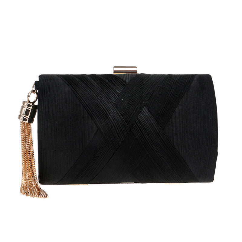 Women's Tassel Clutch Bag