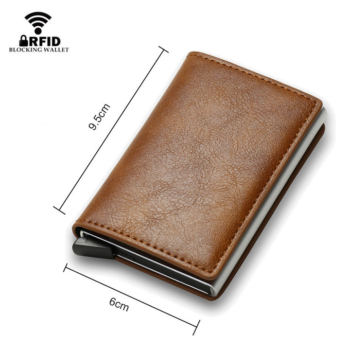 Credit Card Holder Smart Minimalist Wallet Pocket for Men