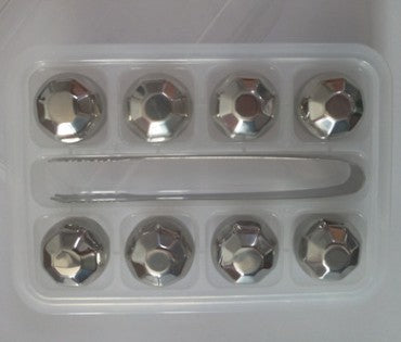 Home Bar Stainless Steel Whisky Chilling Stones