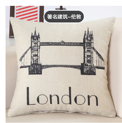 Cushion Covers Great Buildings of the World | Confetti Living