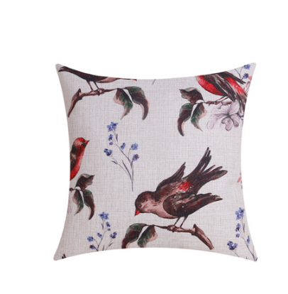 Cushion Cover Retro Fashion Paris Designs showing Paris Birds Design | Confetti Living