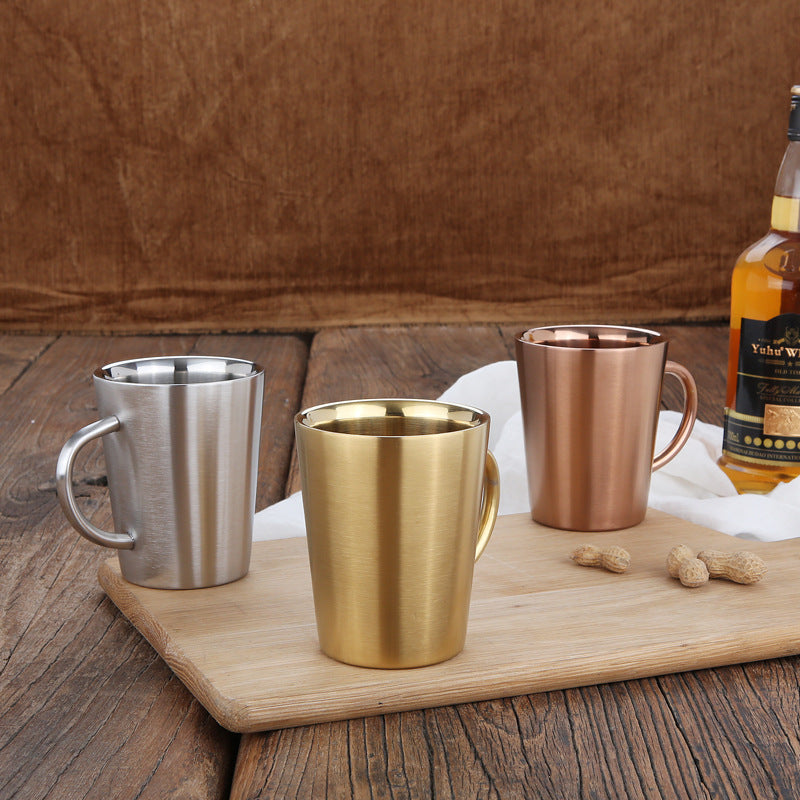 Home Bar Stainless Steel Double Insulated Beer Mug | Confetti Living