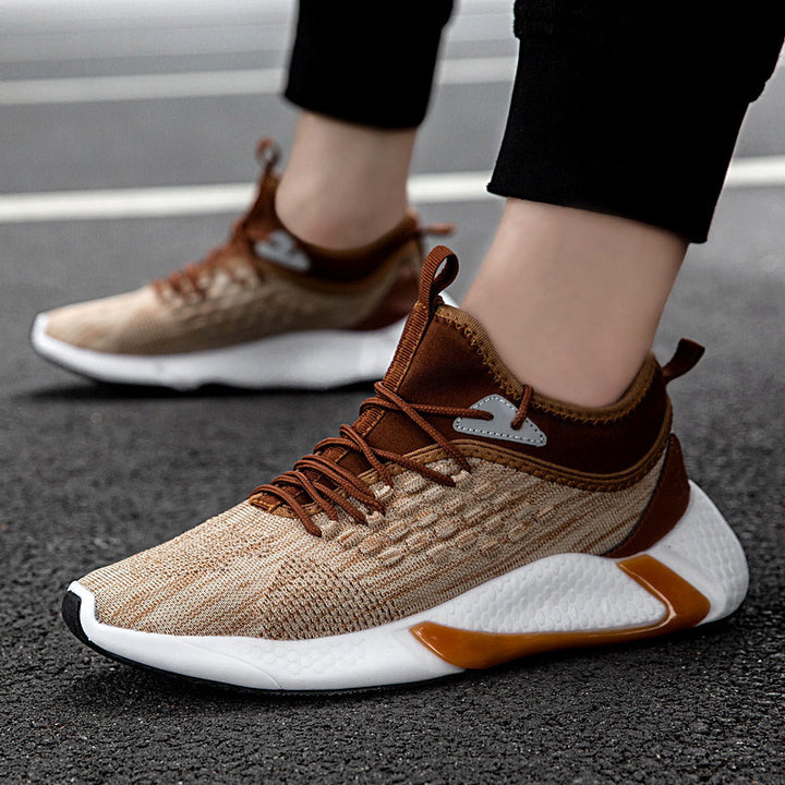 Men's Fly Woven Breathable Casual Sports Shoes