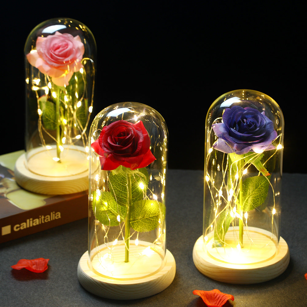 Rose Lamp with Glass Dome | Confetti Living