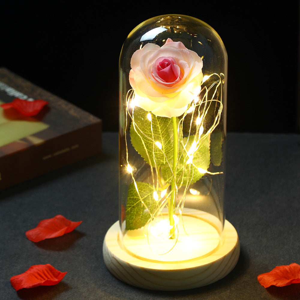 Rose Lamp with Glass Dome | Confetti Living